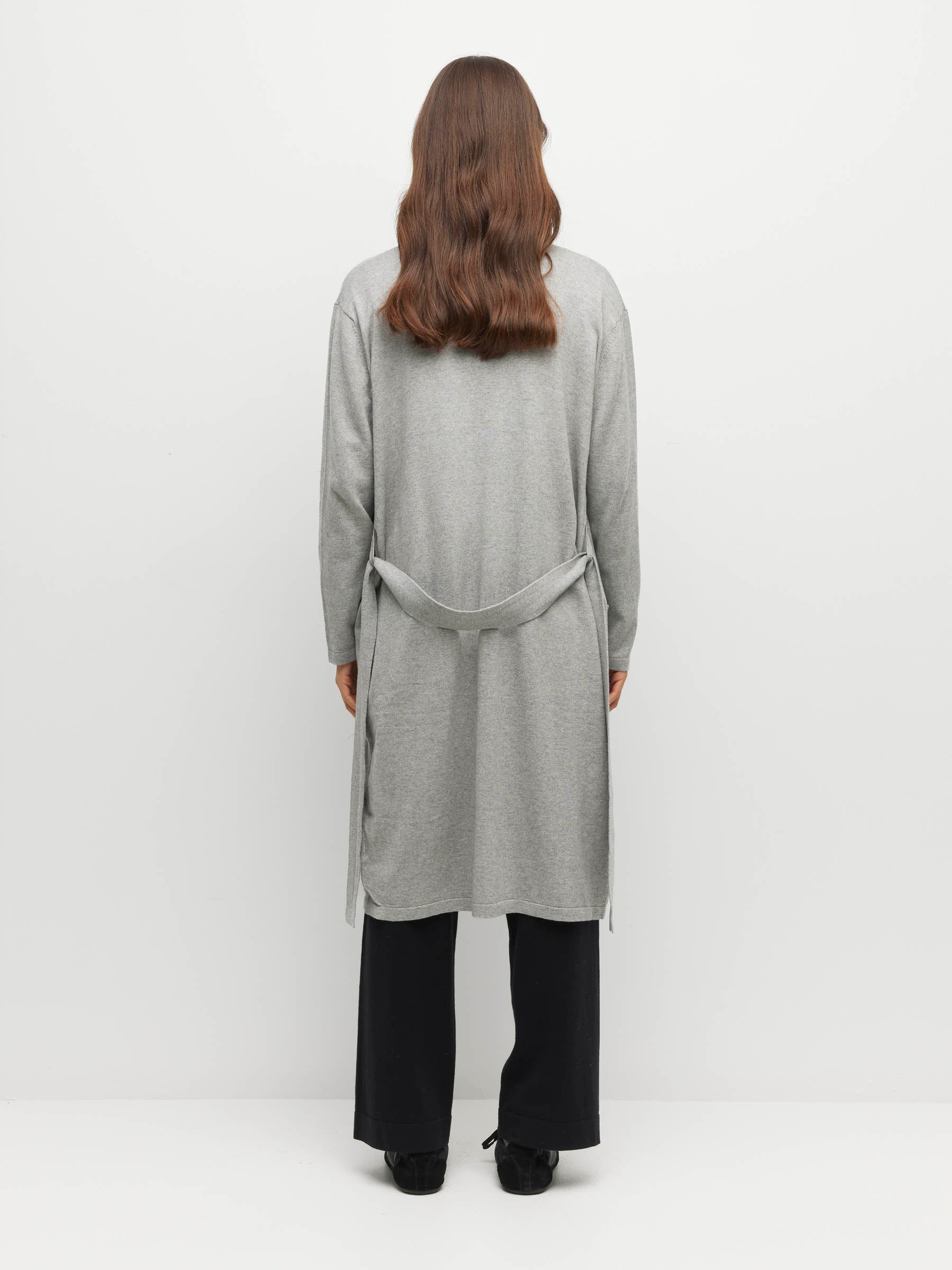 JHL Robe (Cotton Cashmere) Grey Marle