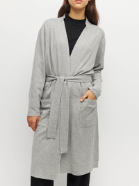 JHL Robe (Cotton Cashmere) Grey Marle