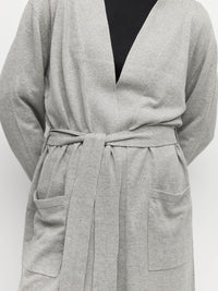 JHL Robe (Cotton Cashmere) Grey Marle