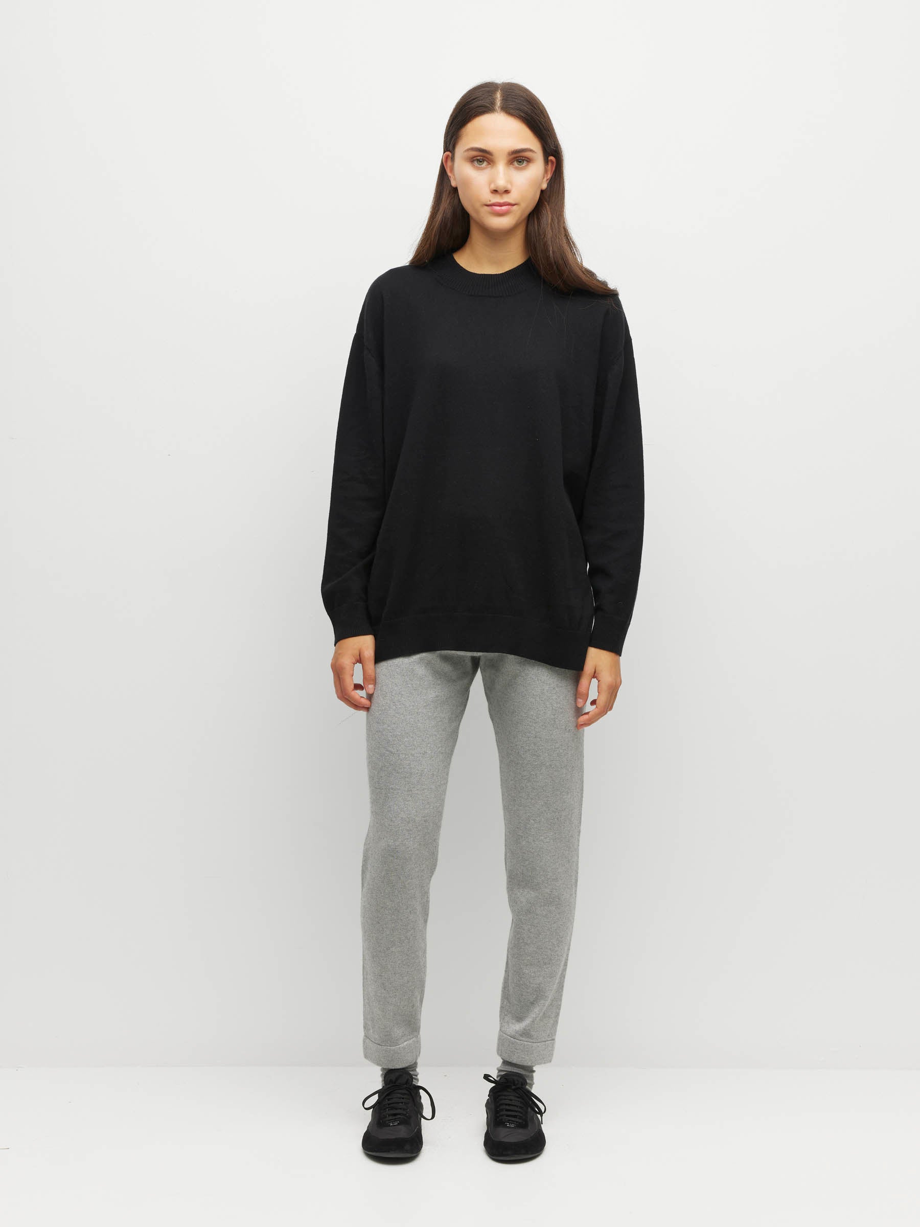 JHL Slim Trackpant (Cotton Cashmere) Grey Marle