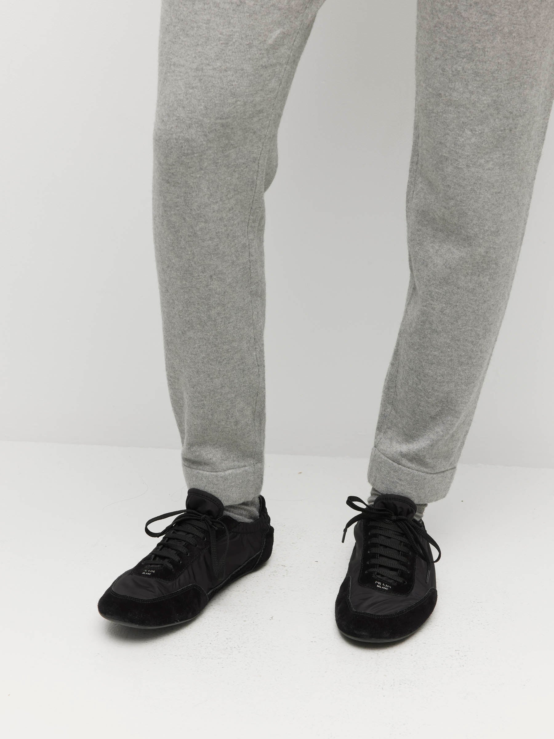 JHL Slim Trackpant (Cotton Cashmere) Grey Marle