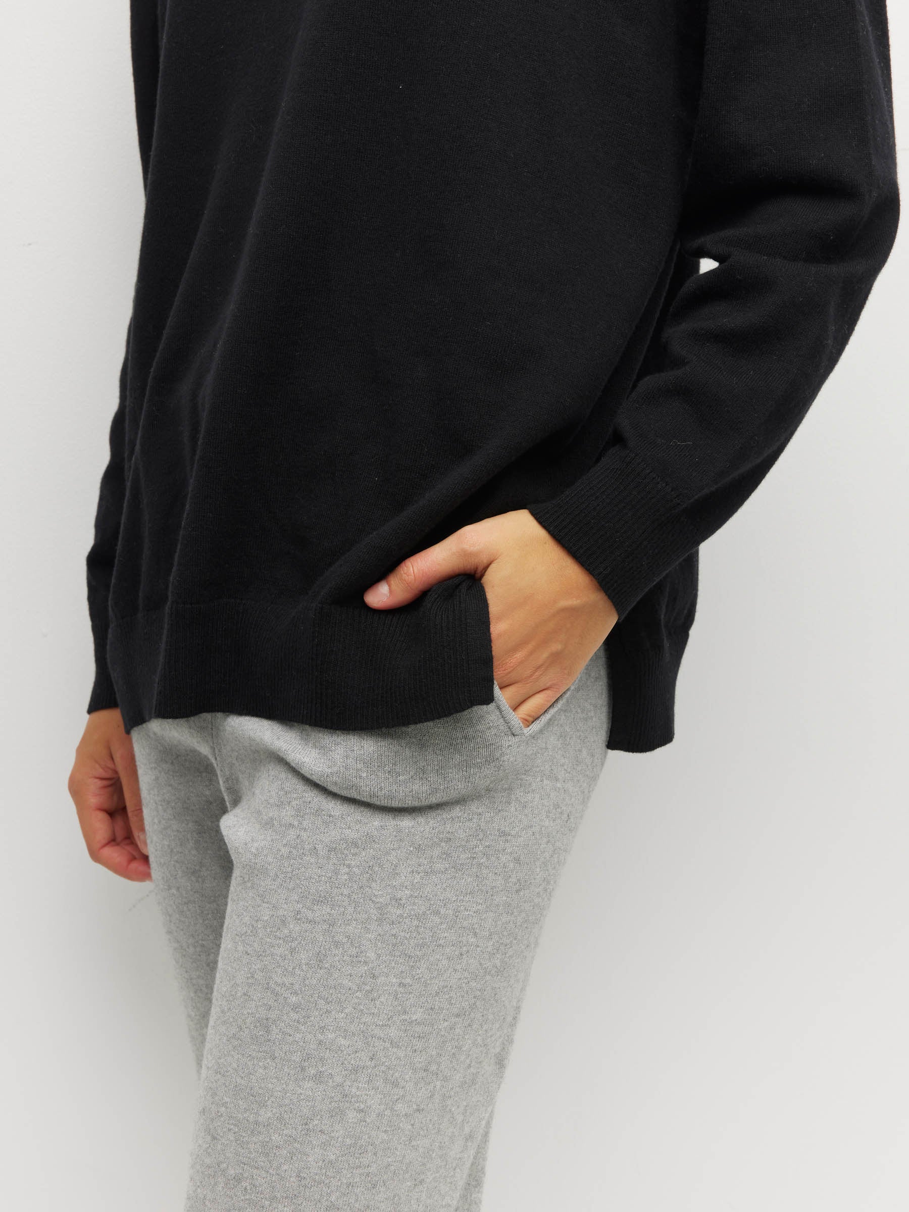 JHL Slim Trackpant (Cotton Cashmere) Grey Marle