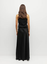 JHL Luxe Tank (Luxe Cotton Cashmere) Black
