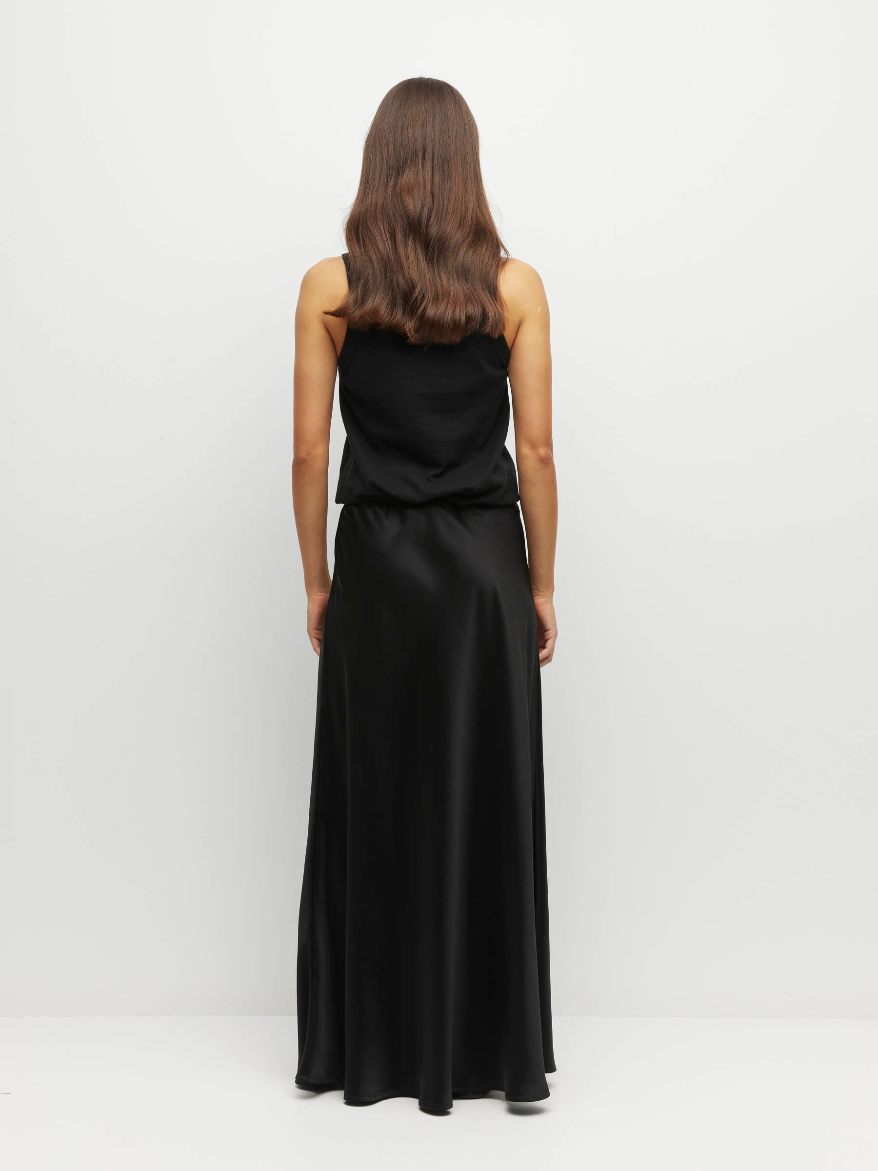 JHL Luxe Tank (Luxe Cotton Cashmere) Black