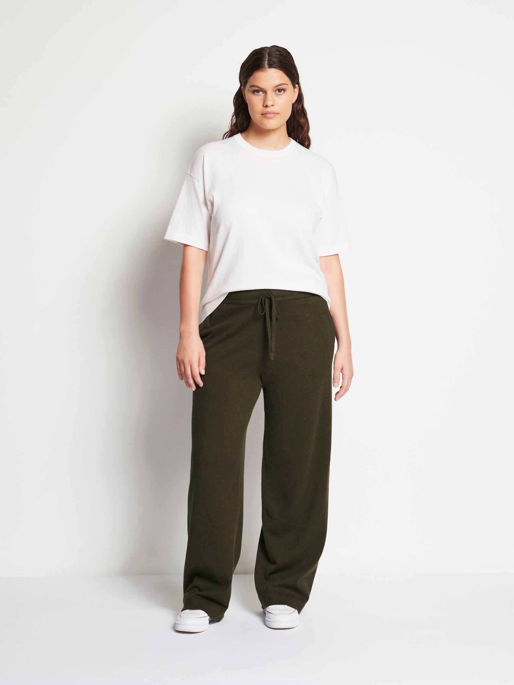 JHL Wide Trackpant (Cotton Cashmere) Spruce