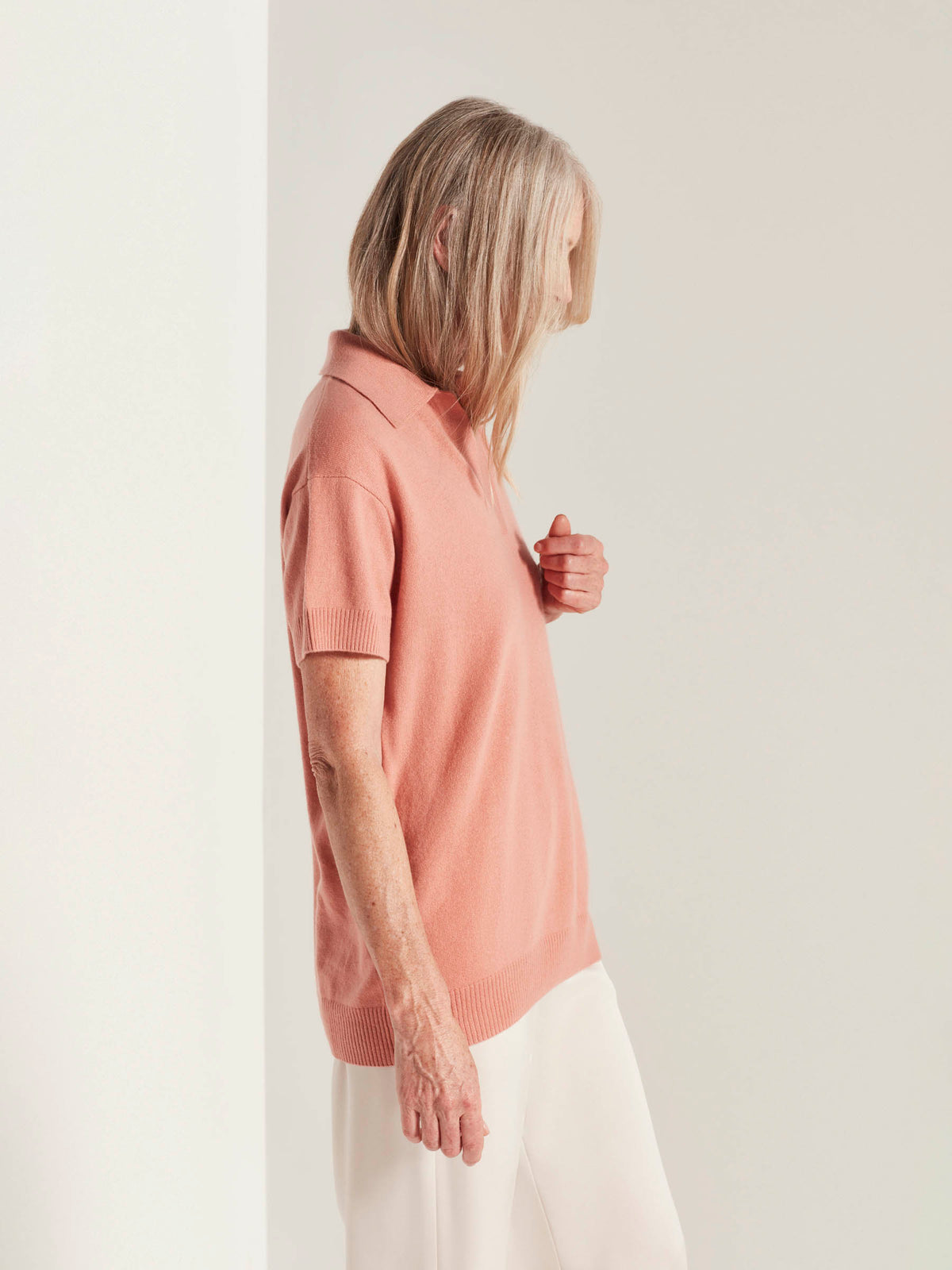 Wallace Polo T (Cashmere) Peony
