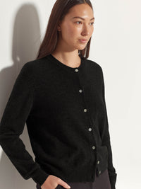 Twin Cardi (Cashmere) Black