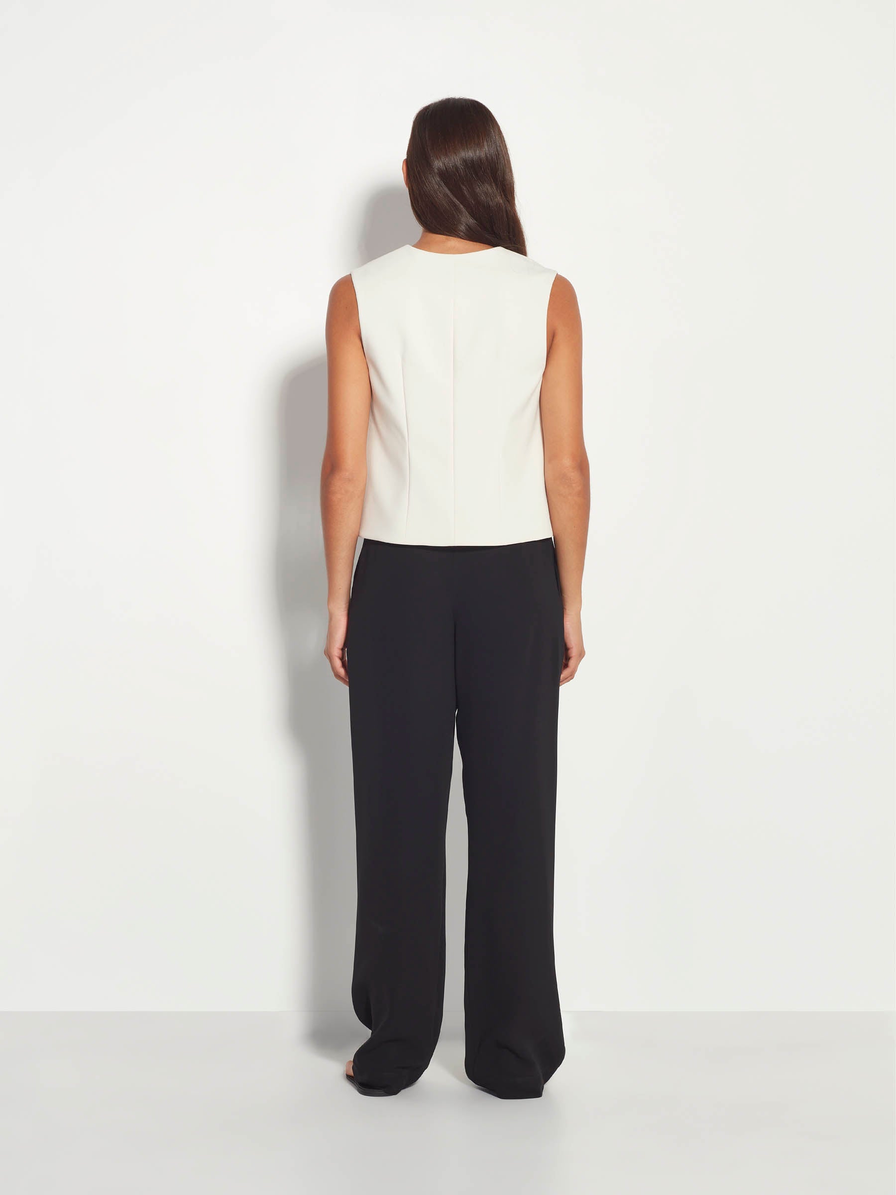 Vince Vest (Foundation Suiting) Chalk