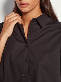 Everly Shirt (Organic Cotton) Black