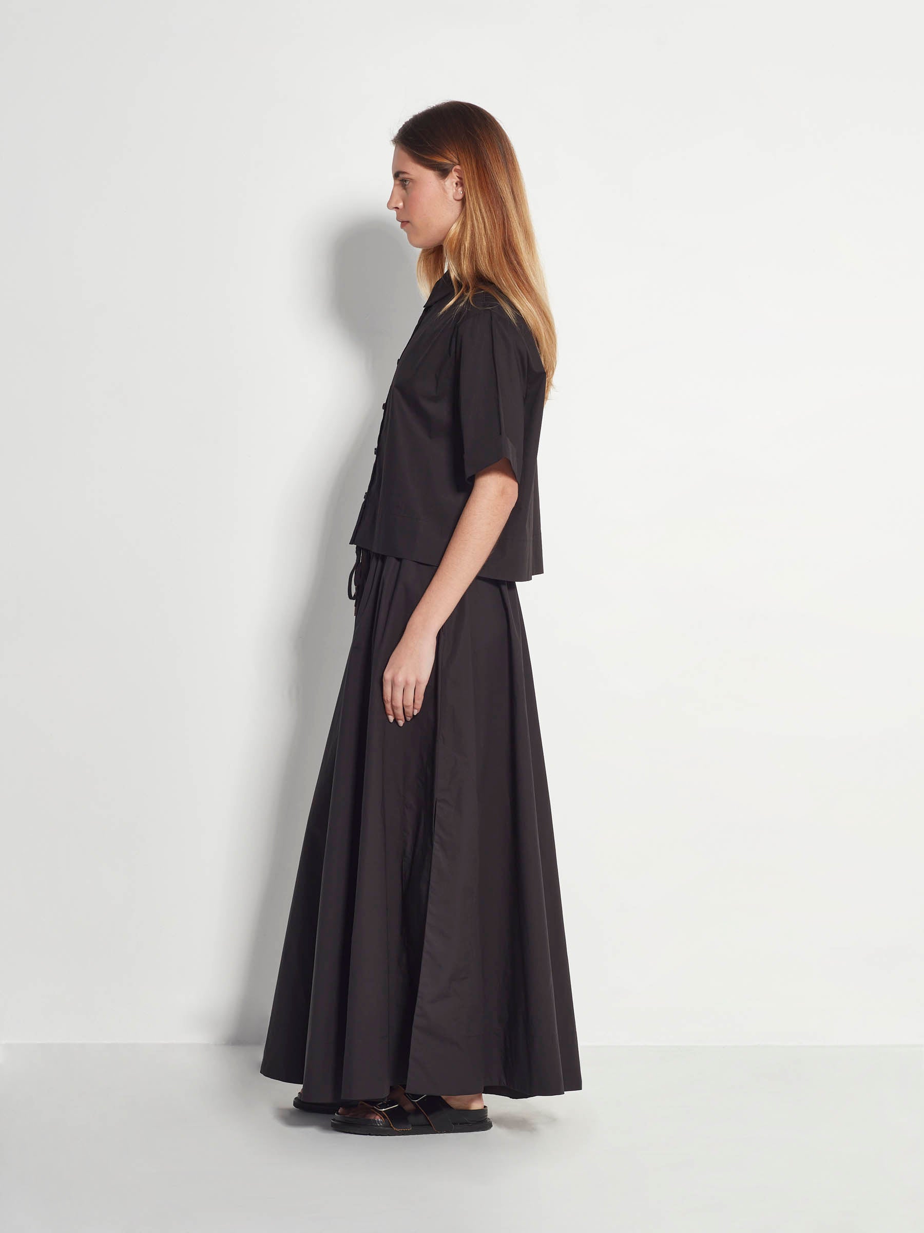 Kev Skirt (Organic Cotton) Black