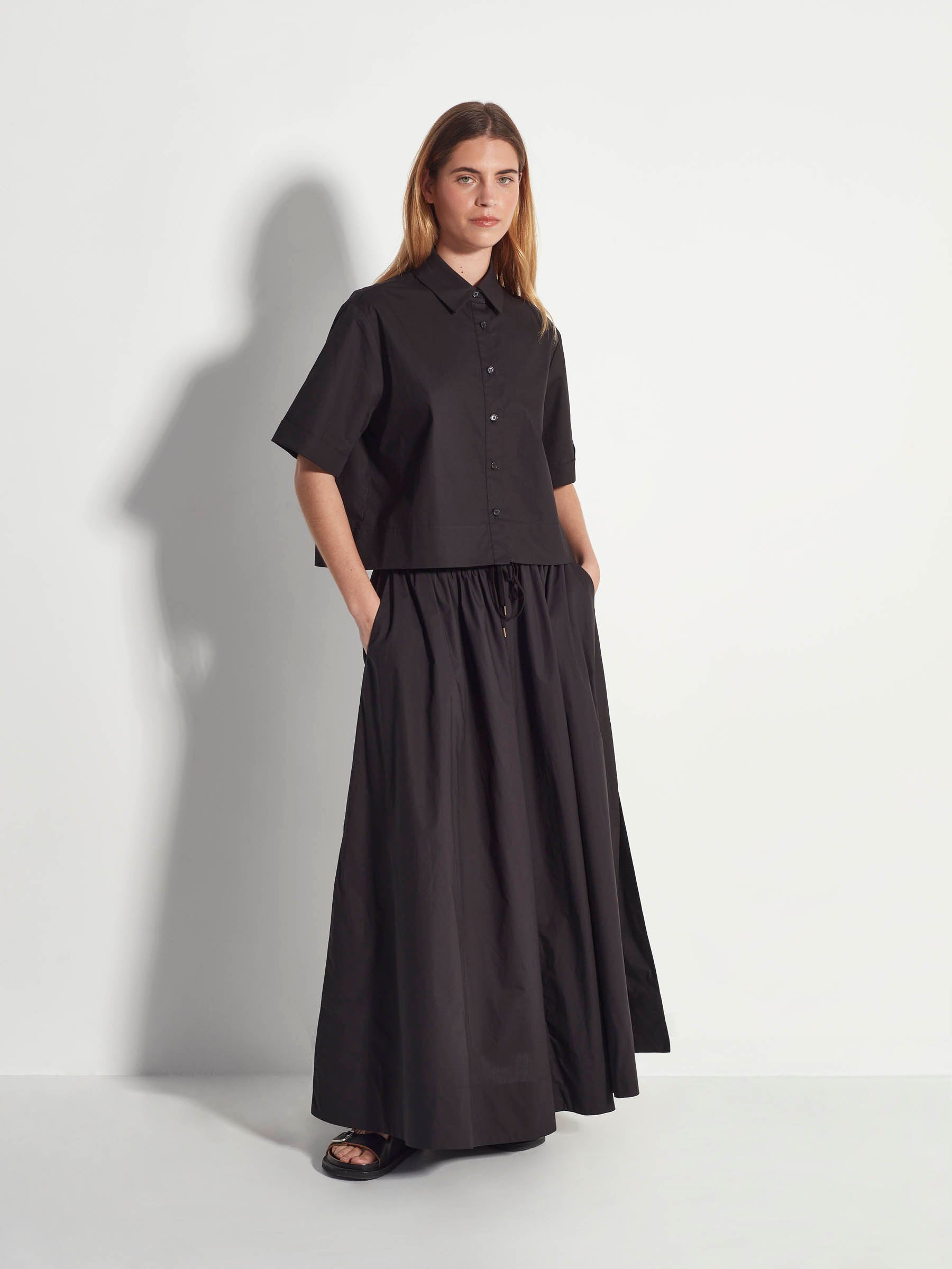 Kev Skirt (Organic Cotton) Black