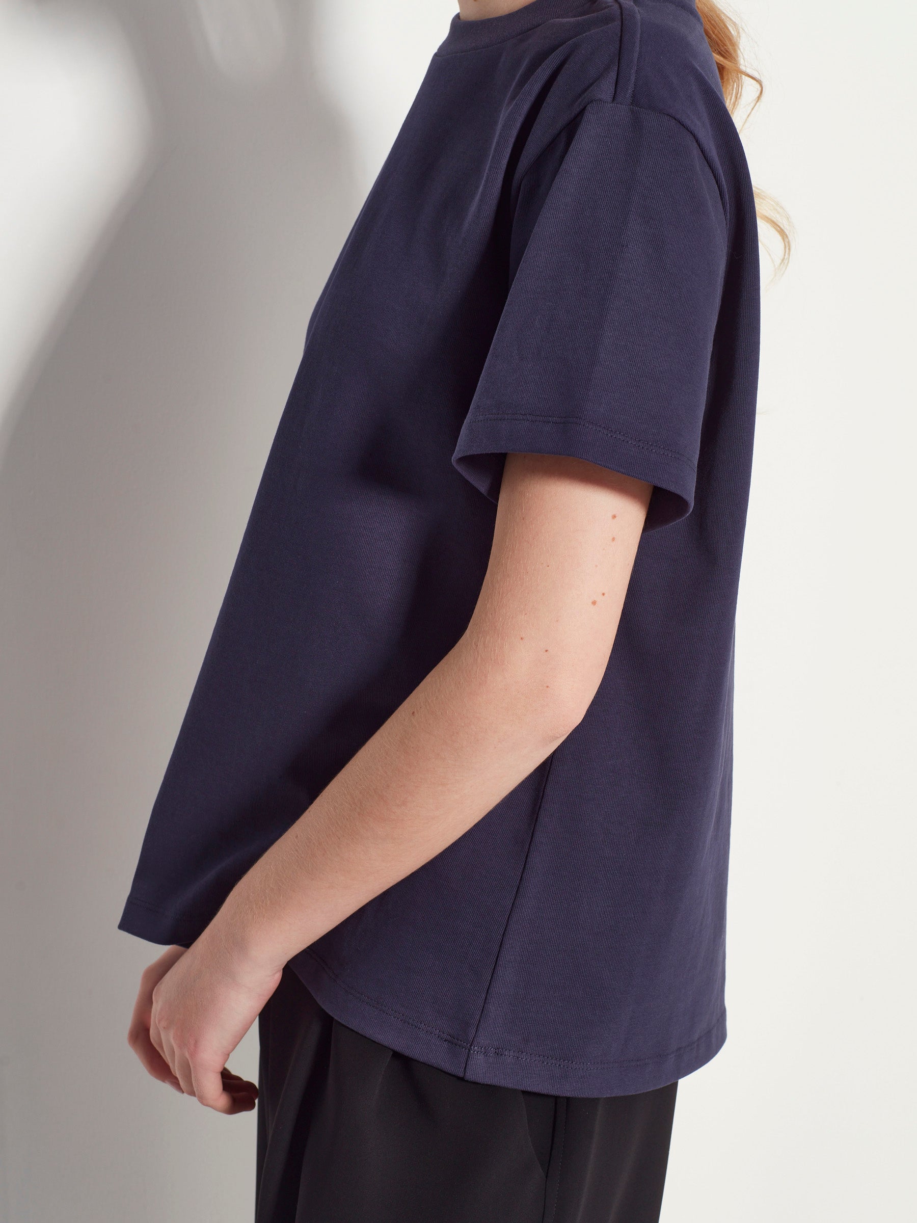 Relaxed T (Heavy Cotton Knit) Ink