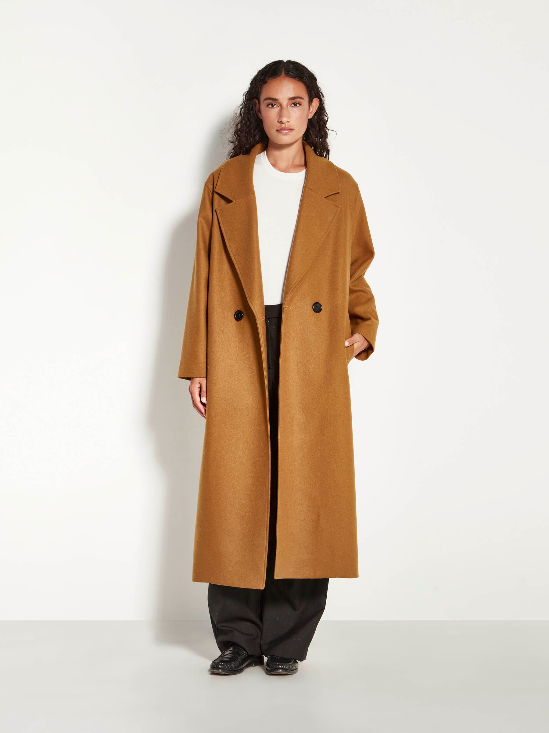 Cassia Coat (Wool Melton) Ochre – Juliette Hogan