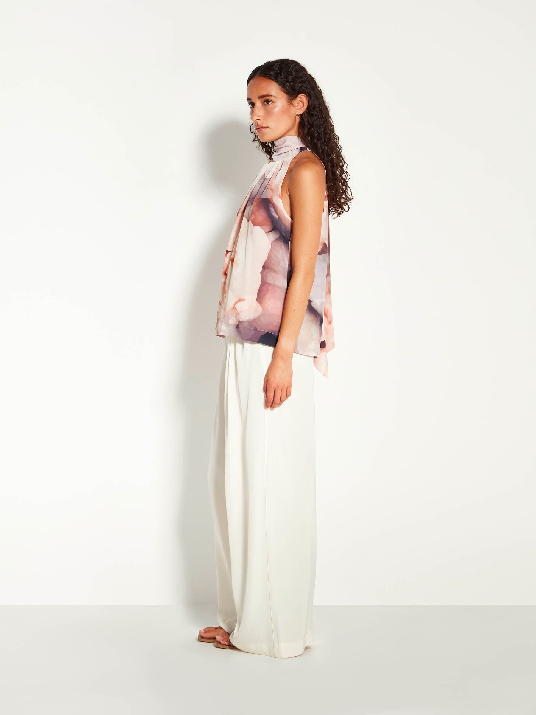 Zelda Blouse (Bloom Crepe) Bouquet