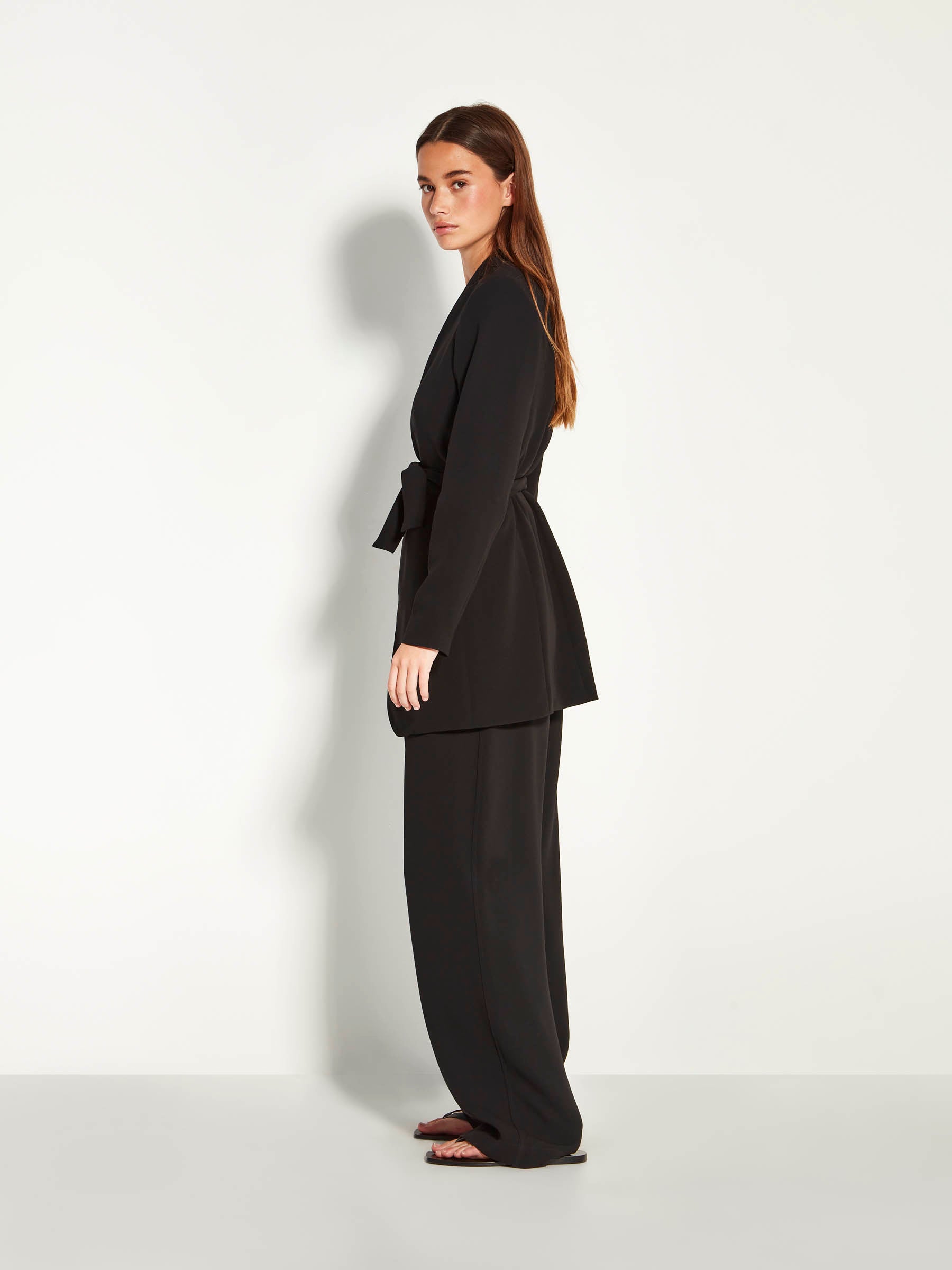 Libby Blazer (Luxe Suiting) Black