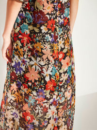 Emmy Dress (Petal Parade Linen Silk) Ember