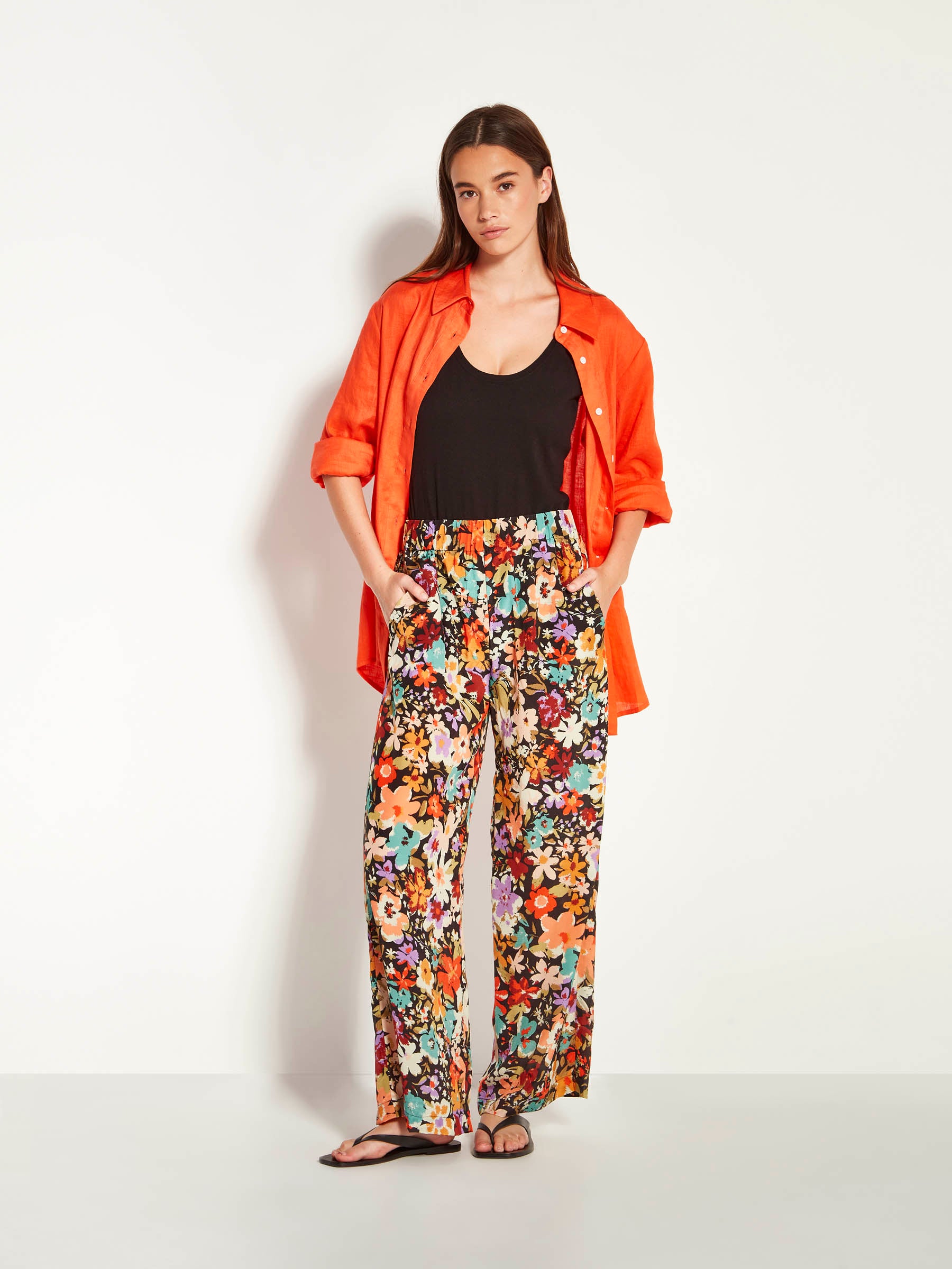 Pia Pant (Petal Parade Silk CDC) Ember