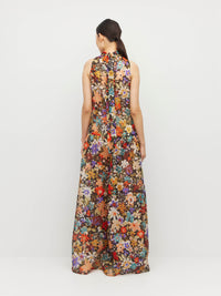 Ramona Dress (Petal Parade Linen Silk) Ember