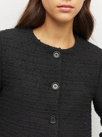 Mimi Jacket (Twinkle Tweed) Onyx