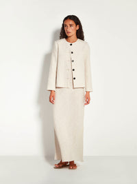 Mimi Jacket (Vintage Linen) Natural