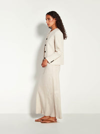Mimi Jacket (Vintage Linen) Natural
