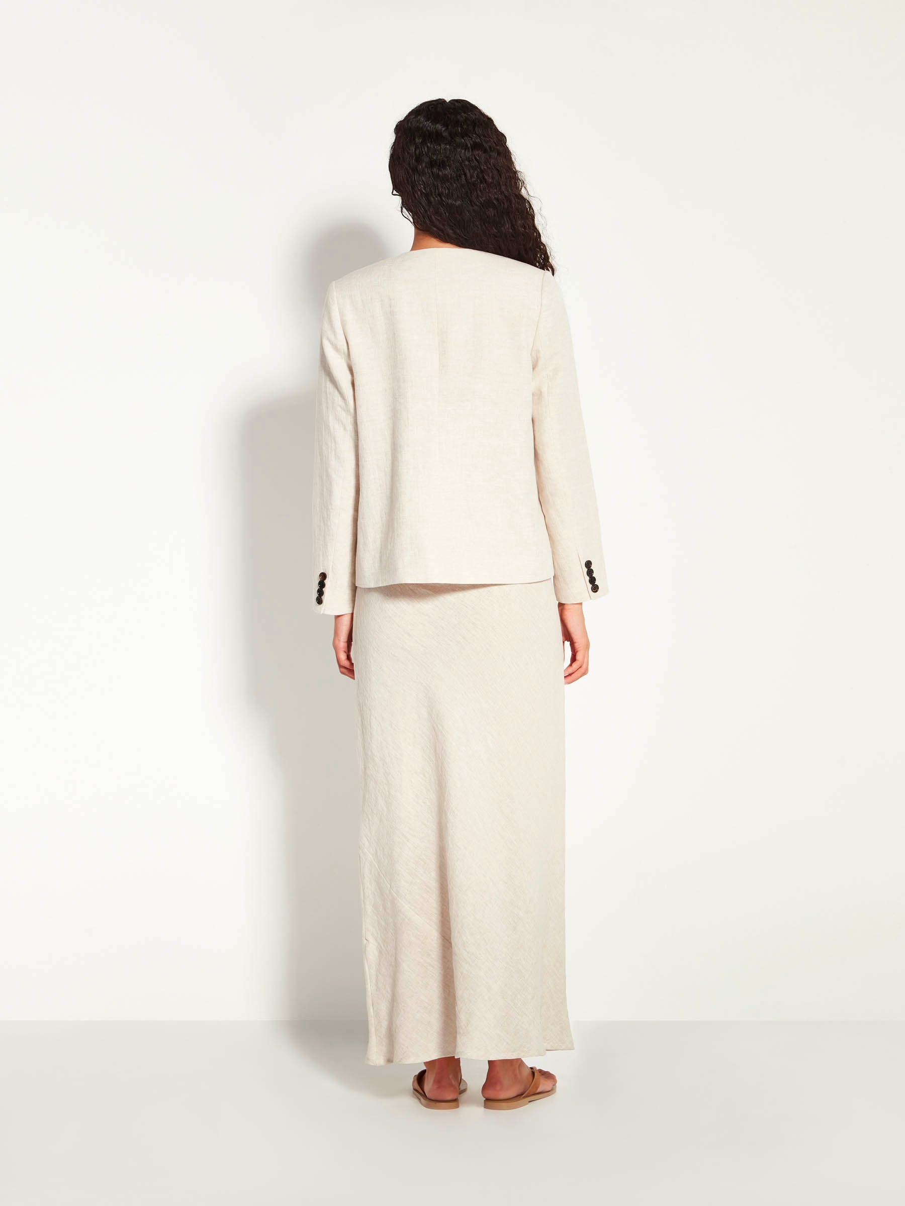 Mimi Jacket (Vintage Linen) Natural