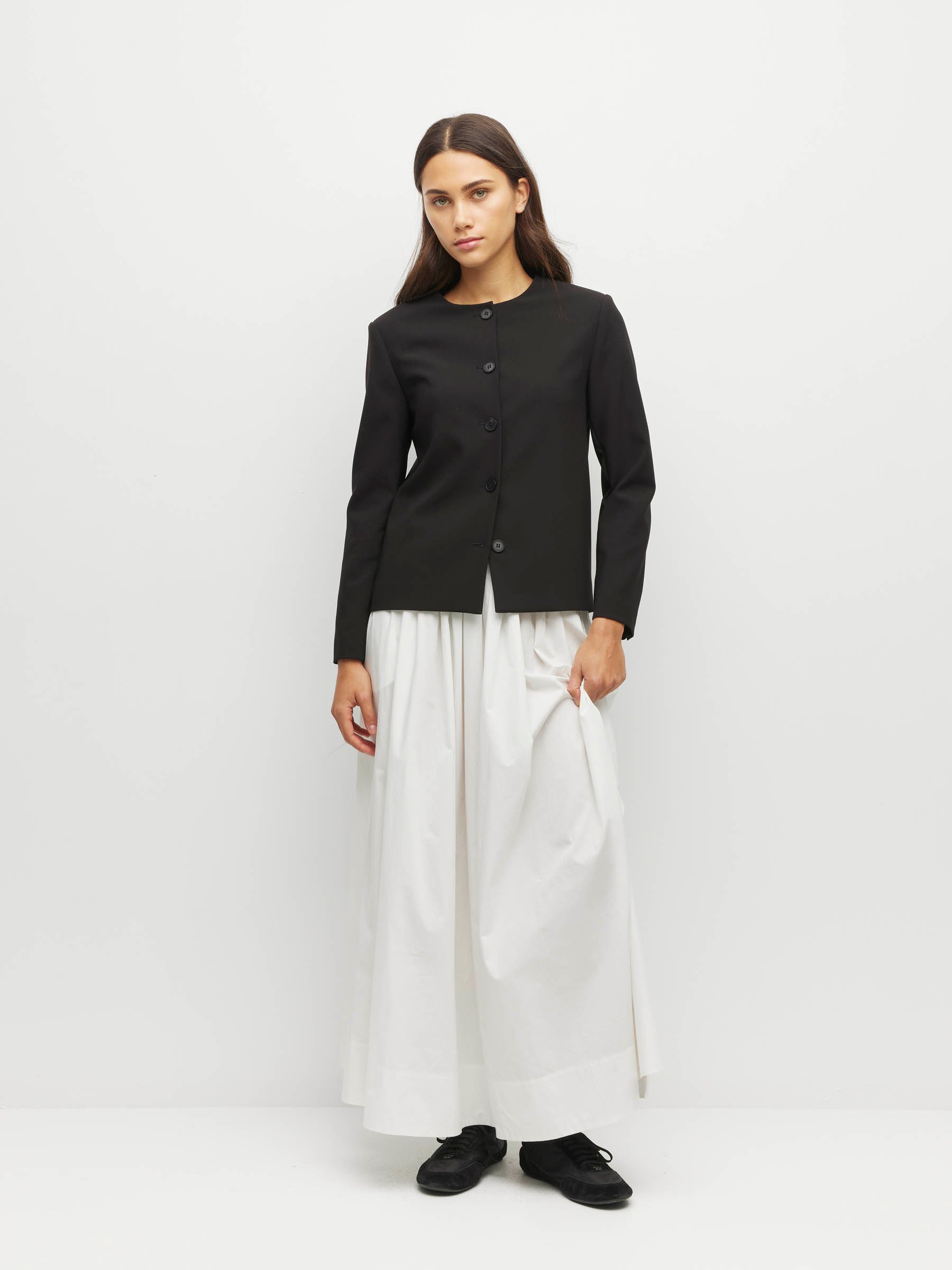 Mimi Jacket (Foundation Suiting) Black