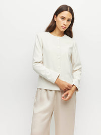 Mimi Jacket (Foundation Suiting) Chalk
