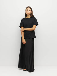 Relaxed T (Heavy Cotton Knit) Black