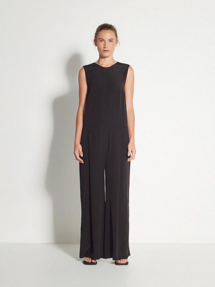 Nicks Jumpsuit Silk CDC Black Juliette Hogan