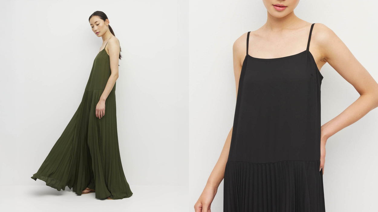 Betty Pleat Dress