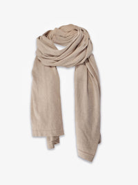 JHL Wrap (Cotton Cashmere) Biscuit Marle
