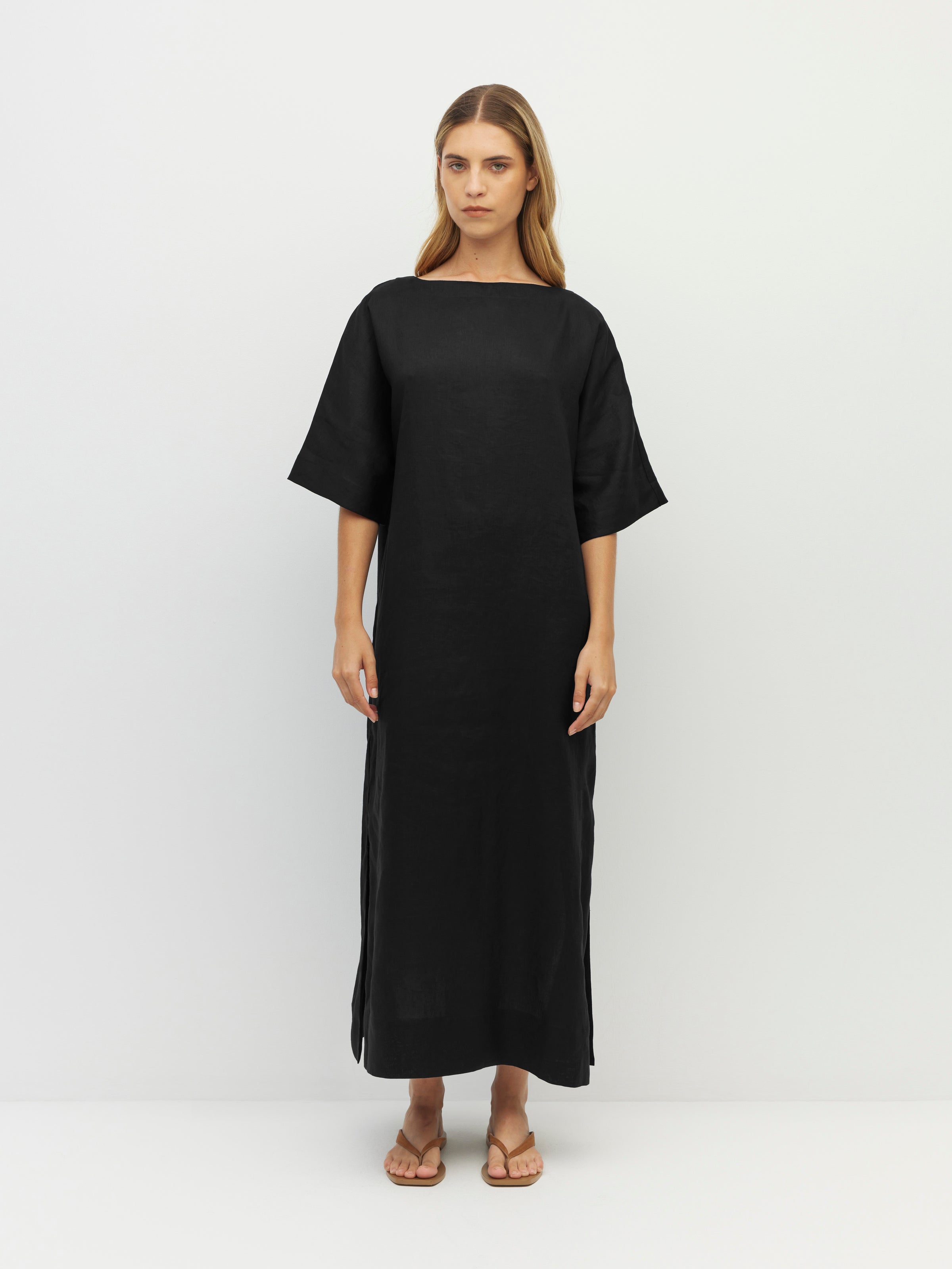 Kiko Dress (Luxe Suiting) Black