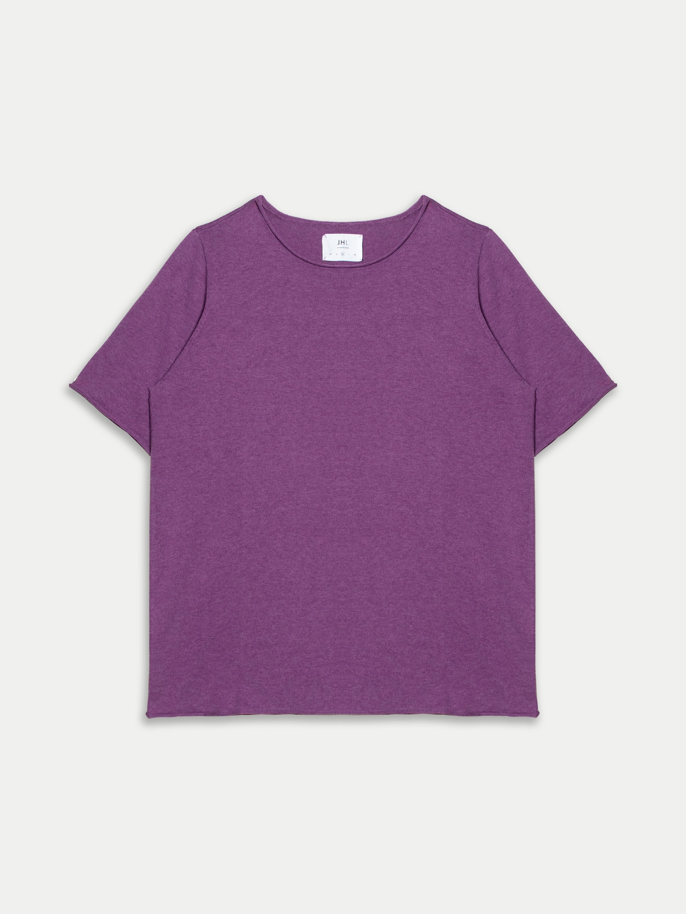 JHL Crew T (Fine Cotton Cashmere) Iris Marle