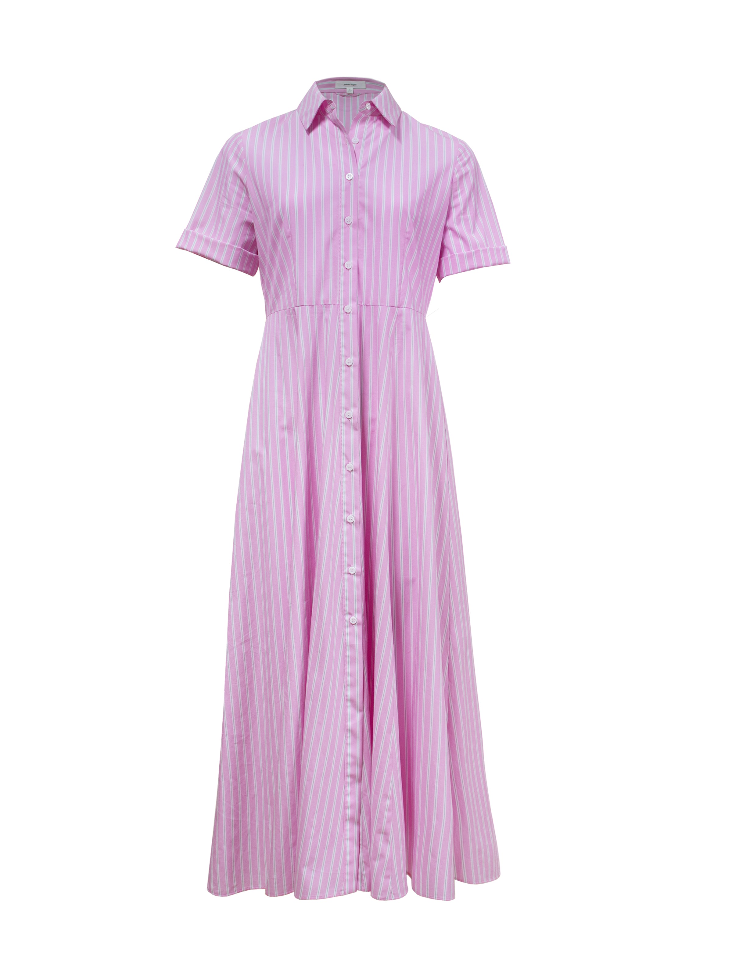 Delphi Dress (Heritage Stripe) Candy Stripe