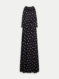 Aria Dress (Polka Crush) Black/Chalk