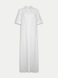 Isle Shirtdress (Ribbon Broderie) White