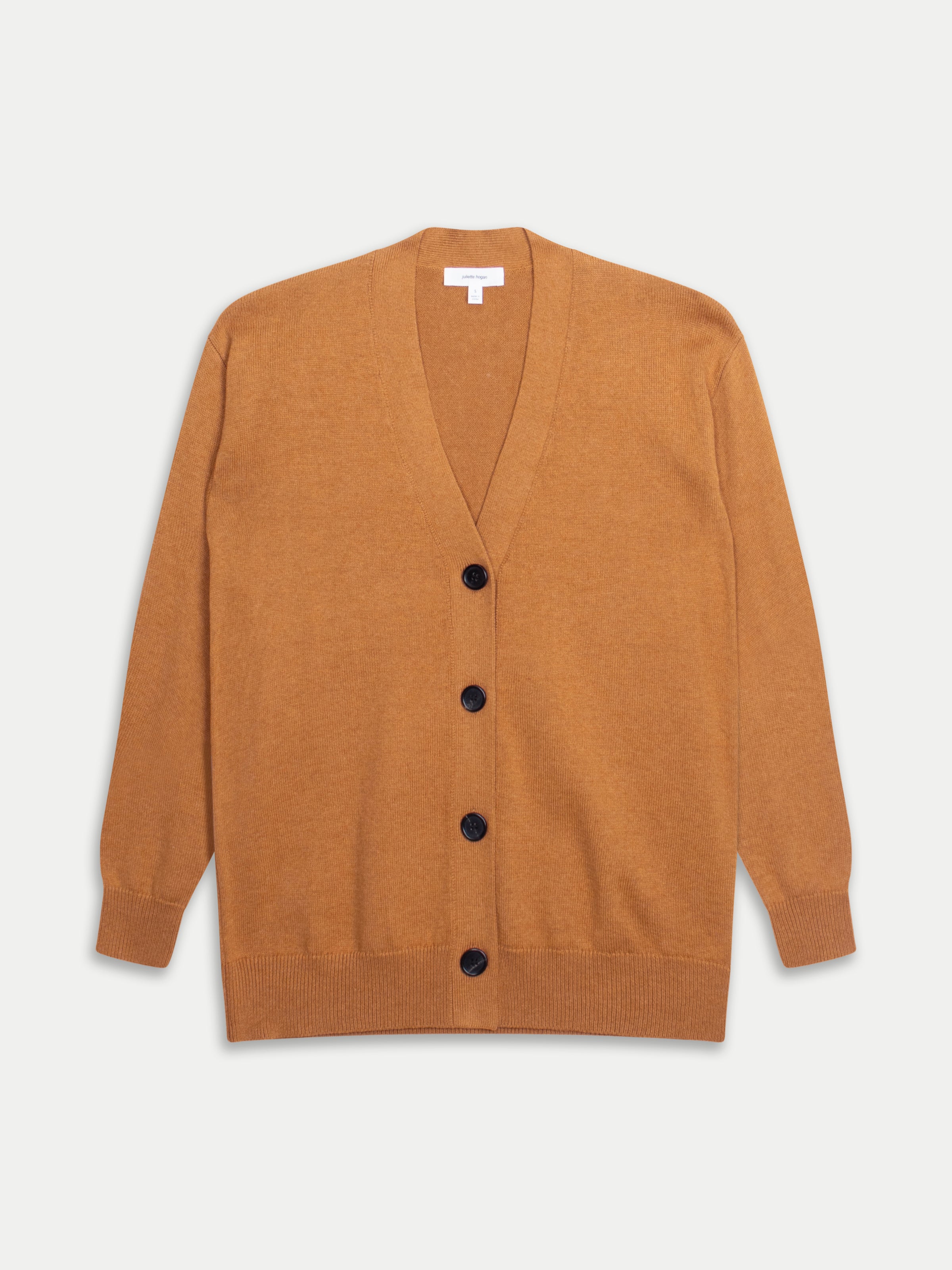 Marvin Cardi (Cotton Knit) Rust Marle