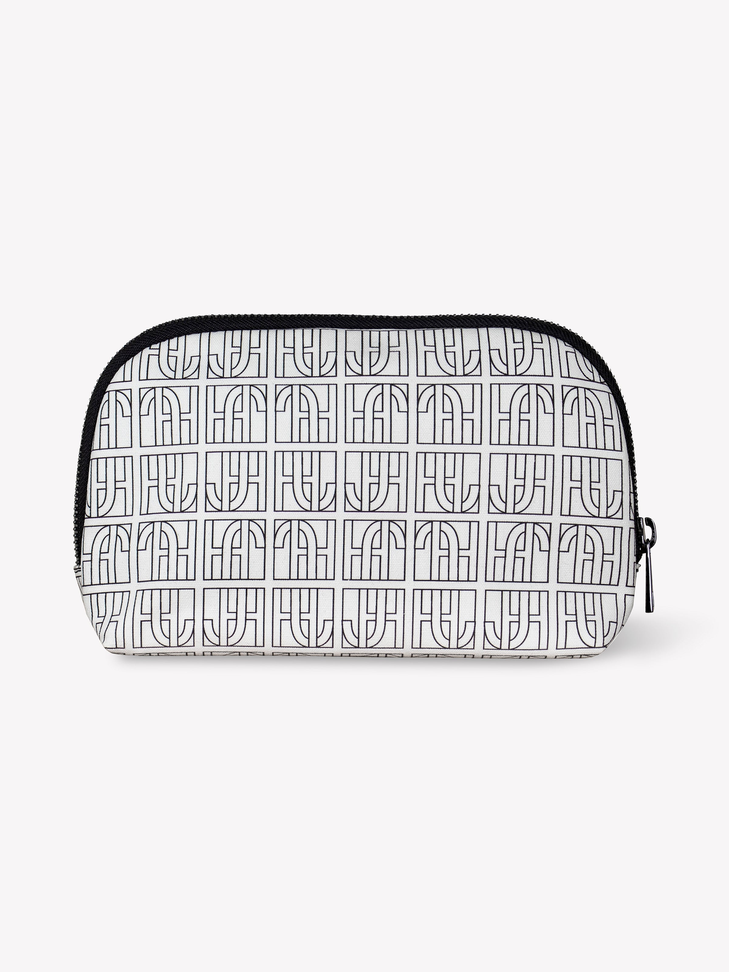 Cosmetic pouch monogram outlet canvas