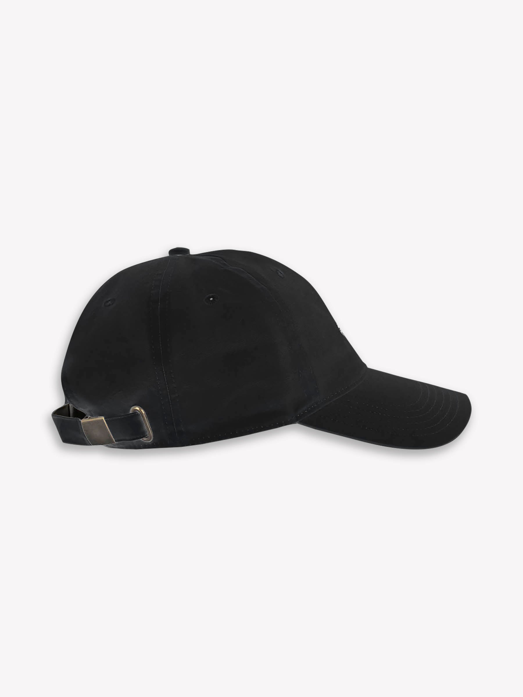 Black store monogram hat