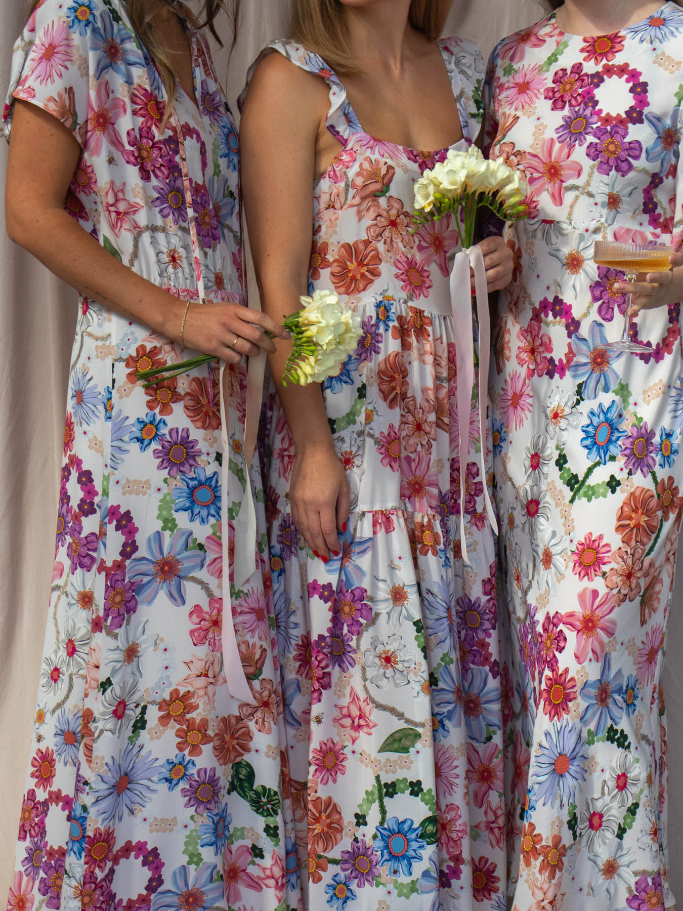 Billie Dress (Summer Solstice Silk) Garland