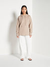 JHL Luxe Hoodie (Cotton Cashmere) Biscuit Marle