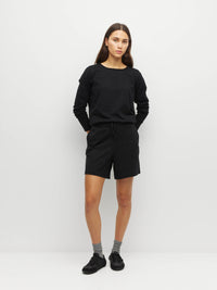 JHL Long Short (Cotton Cashmere) Black