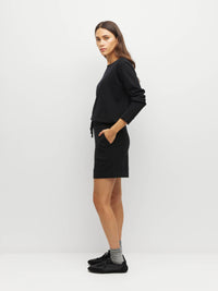 JHL Long Short (Cotton Cashmere) Black