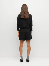 JHL Long Short (Cotton Cashmere) Black