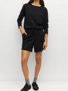 JHL Long Short (Cotton Cashmere) Black