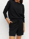 JHL Long Short (Cotton Cashmere) Black
