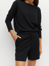JHL Long Short (Cotton Cashmere) Black