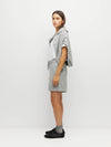 JHL Long Short (Cotton Cashmere) Grey Marle