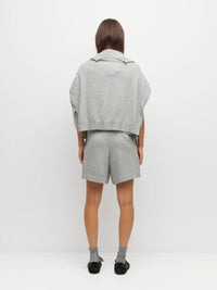 JHL Long Short (Cotton Cashmere) Grey Marle